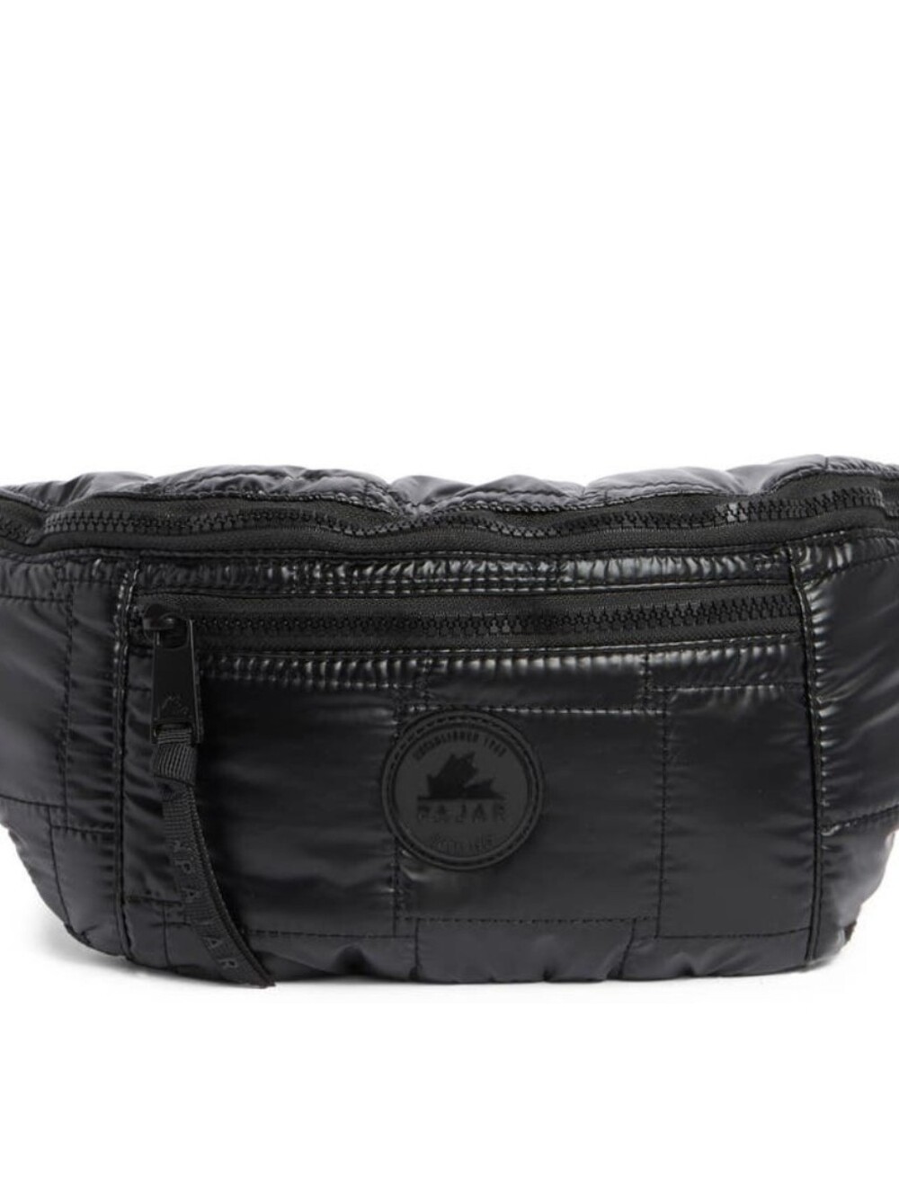 Pajar Puffer Belt Bag in Black